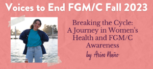 Breaking the Cycle: A Journey in Women’s Health and FGM/C Awareness